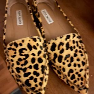 Steve Madden leopard flats- size 9
